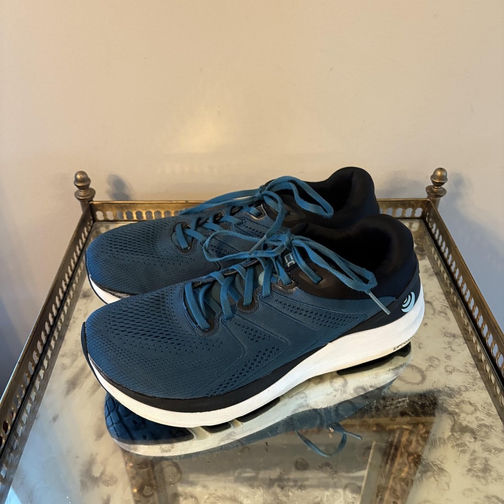 Topo Athletic Phantom 2 Running Shoes Womens Size 7.5 Emerald White 5mm‎ Drop